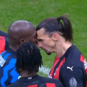 Read more about the article Ibrahimovic vs Lukaku what happend at the end of the first half | VIDEO