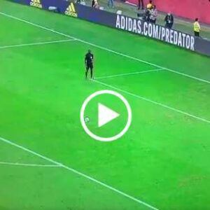 Read more about the article Video| Palmeiras player Rony tries penalty incorporating Pogba, Bruno and Neymar trademarks and fails spectacularly