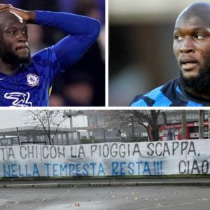 Read more about the article Inter Milan’s Ultras Brutal Response To Romelu Lukaku After Striker Apologises For His San Siro Exit